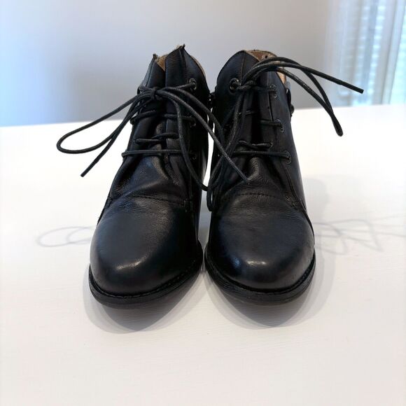 L’Artiste Women's Spring Step Juliane Black Ankle Boot Heels Steampunk 35‎ / 5 - Picture 4 of 12